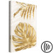 Canvas Print Golden Leaves With a Monstera - Elegant Plants With a Festive Atmosphere 148428 additionalThumb 6