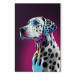 Canvas Print AI Dalmatian Dog - Spotted Animal in a Pink Room - Vertical 150228 additionalThumb 7