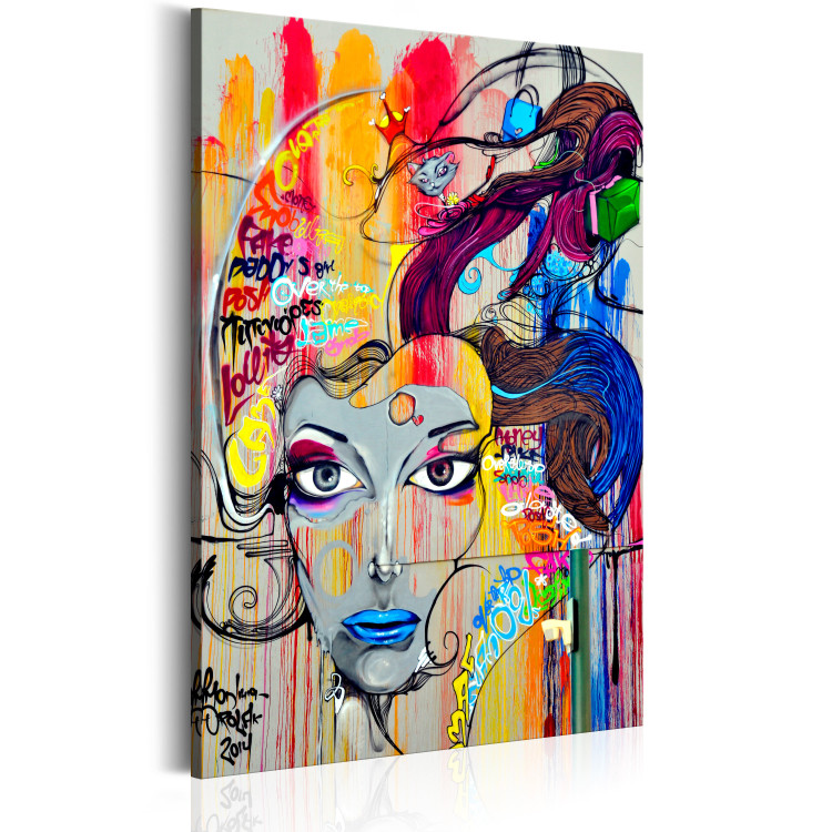 Large canvas print Colorful Thoughts [Large Format] 150928 additionalImage 3