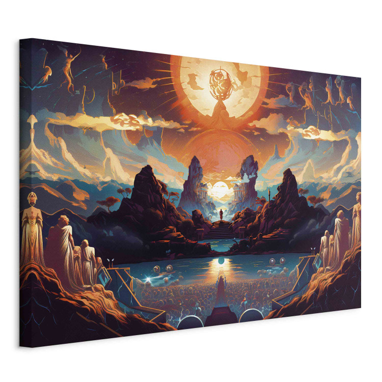 Large canvas print Greek Mythology - A Look at the Phenomenal Dawn of the Pantheon of Gods [Large Format] 151528 additionalImage 3