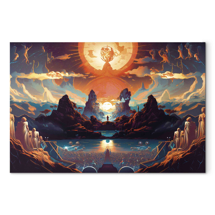 Large canvas print Greek Mythology - A Look at the Phenomenal Dawn of the Pantheon of Gods [Large Format] 151528