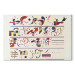 Art Reproduction Kandinsky’s Succession - Colorful Signs and Symbols on a White Background 151628 additionalThumb 7