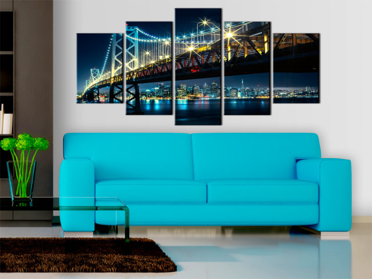 Canvas Print If you're going to San Francisco... 50528 additionalImage 3