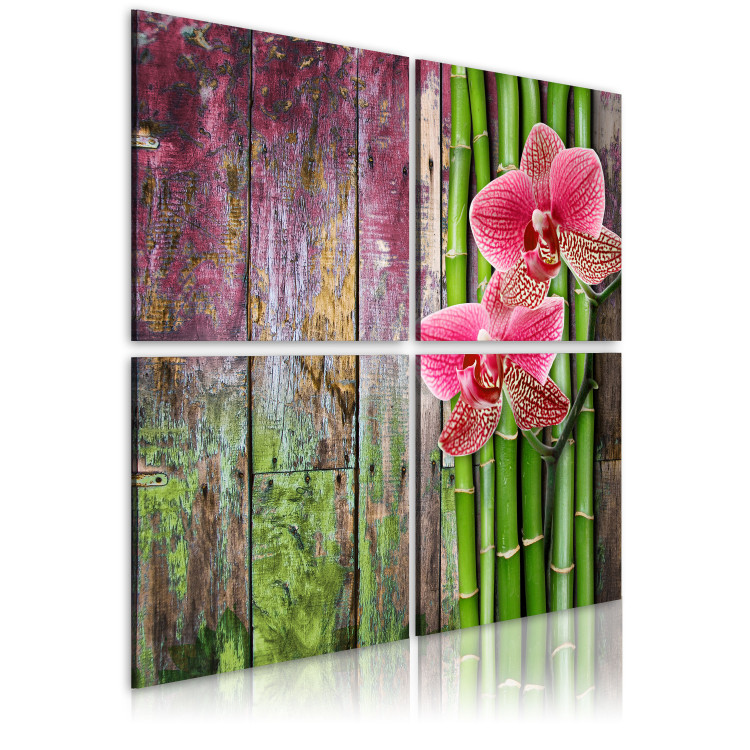 Canvas Bamboo and orchid 58828 additionalImage 2