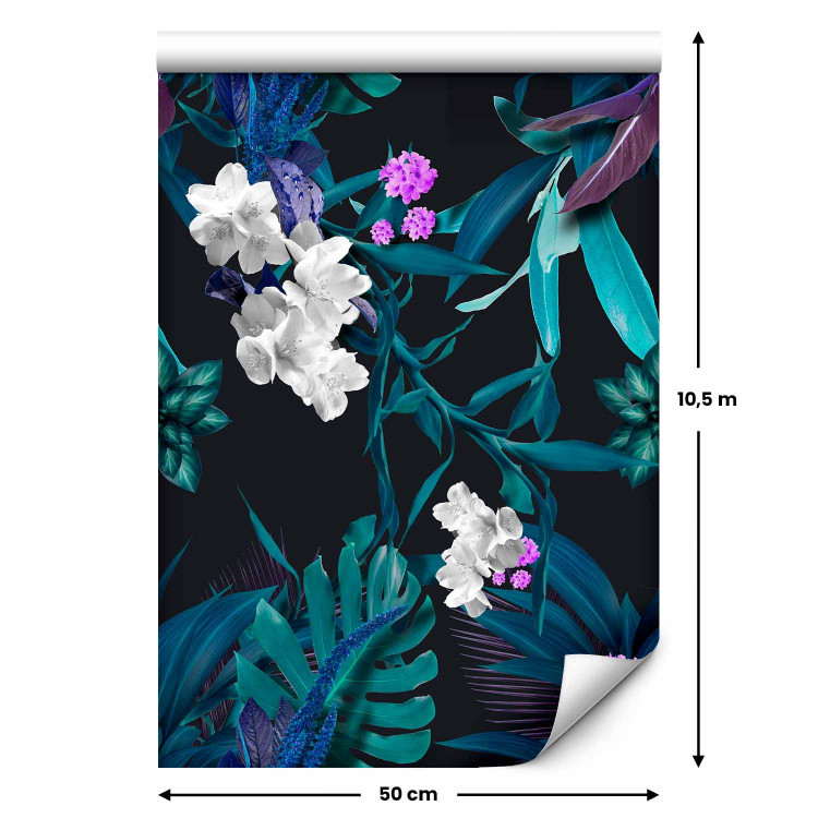 Modern Wallpaper Exotic flower - white 89328 additionalImage 7