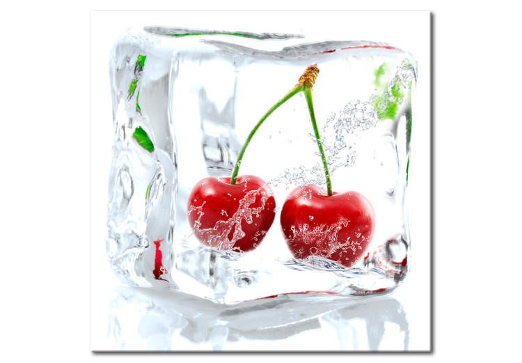 Print On Glass Frozen Cherries [Glass] 92728 additionalImage 2