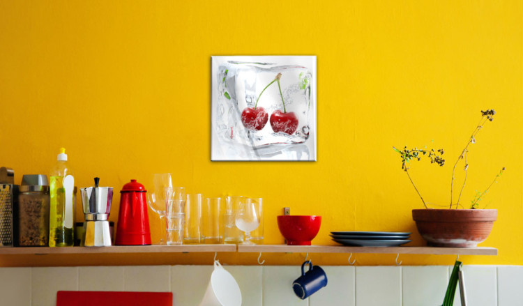 Print On Glass Frozen Cherries [Glass] 92728 additionalImage 3