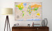 Cork Pinboard Maps: Vintage Style [Cork Map] 95928 additionalThumb 3