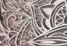 Canvas Feathers (1-part) Pink Narrow - Oriental Mandala in Zen Motif 108038 additionalThumb 4