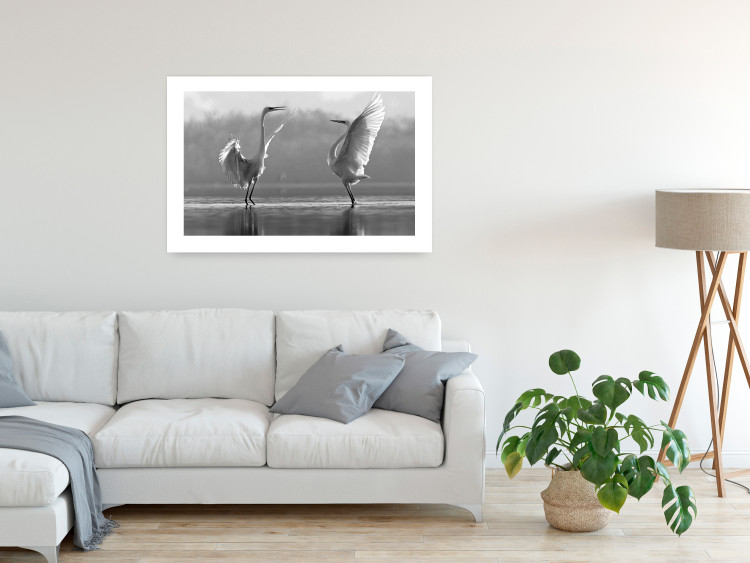 Wall Poster Heron Love [Poster] 115138 additionalImage 2