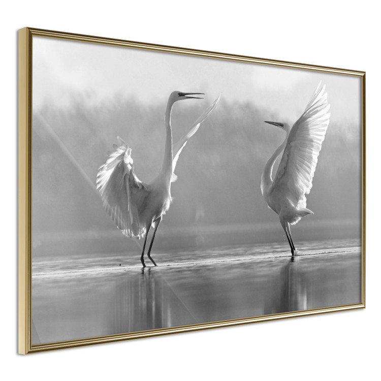 Wall Poster Heron Love [Poster] 115138 additionalImage 12