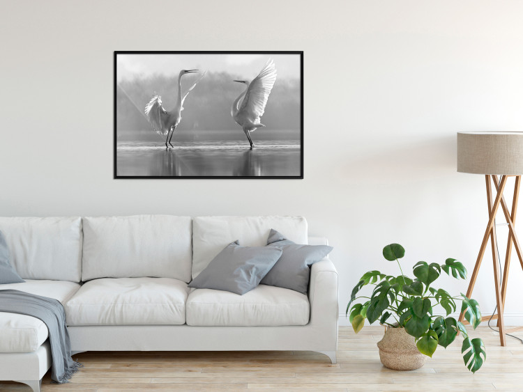 Wall Poster Heron Love [Poster] 115138 additionalImage 3