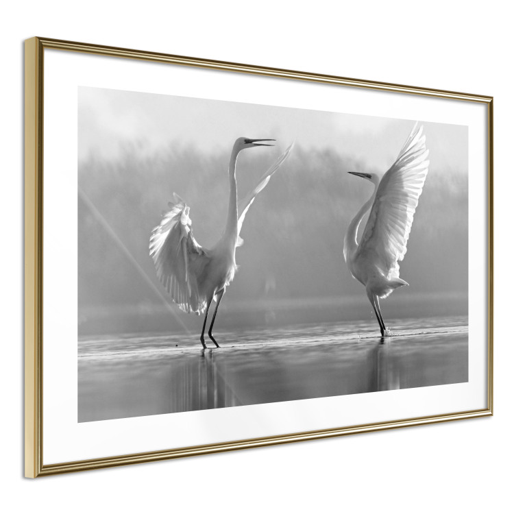 Wall Poster Heron Love [Poster] 115138 additionalImage 6