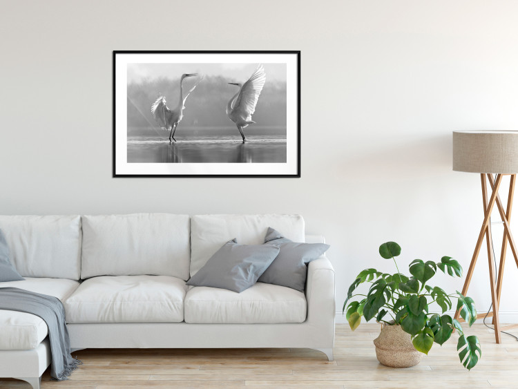 Wall Poster Heron Love [Poster] 115138 additionalImage 4