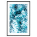 Poster Sea Current - nautical composition with foamy sea waves 115238 additionalThumb 15