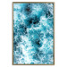 Poster Sea Current - nautical composition with foamy sea waves 115238 additionalThumb 21