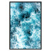 Poster Sea Current - nautical composition with foamy sea waves 115238 additionalThumb 16