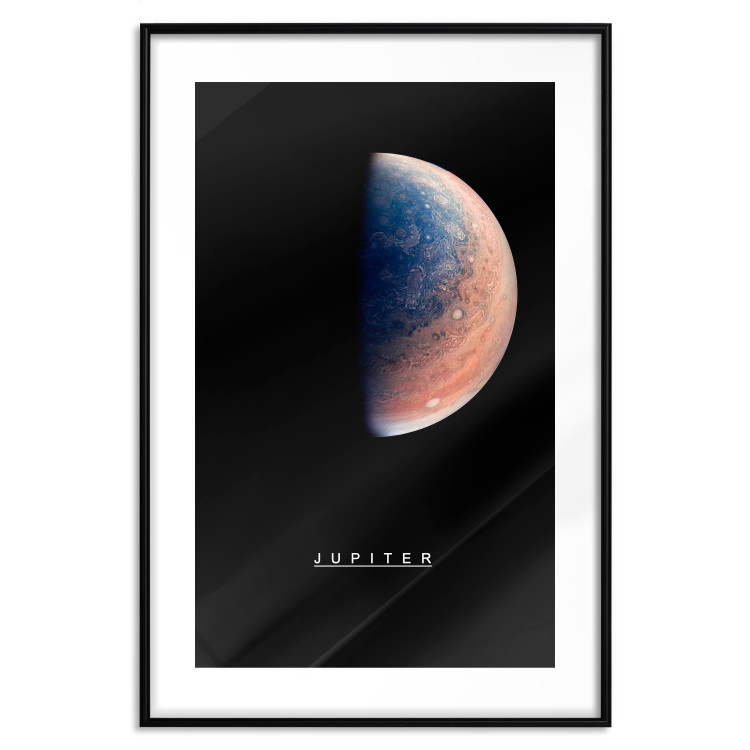 Wall Poster Jupiter - gas giant and English text against a black space backdrop 116738 additionalImage 17