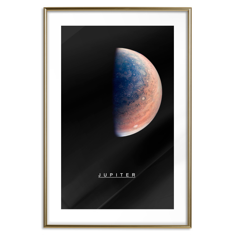 Wall Poster Jupiter - gas giant and English text against a black space backdrop 116738 additionalImage 16