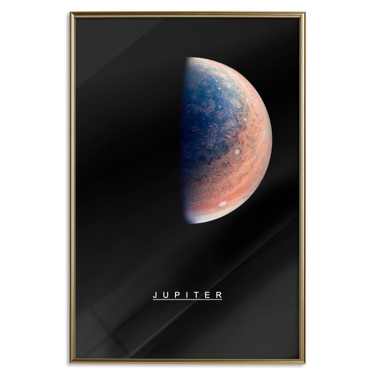 Wall Poster Jupiter - gas giant and English text against a black space backdrop 116738 additionalImage 20