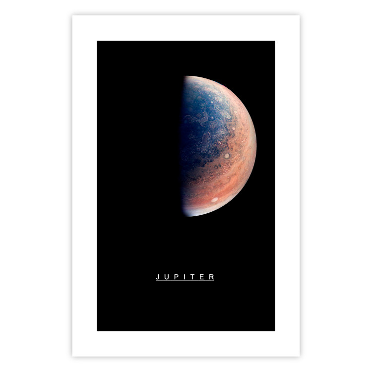 Wall Poster Jupiter - gas giant and English text against a black space backdrop 116738 additionalImage 25