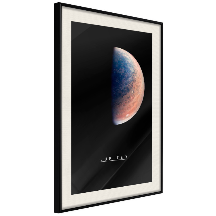 Wall Poster Jupiter - gas giant and English text against a black space backdrop 116738 additionalImage 3