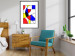 Wall Poster De Stijl Abstraction - colorful composition with geometric shapes 117438 additionalThumb 4