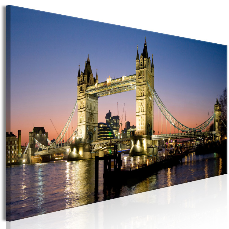Canvas Art Print London: Tower Bridge (1 Part) Narrow 118638 additionalImage 2