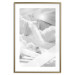 Wall Poster Celestial Structure - white abstraction of clouds and geometric figures 123938 additionalThumb 14