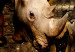 Large canvas print Golden Rhino [Large Format] 125438 additionalThumb 5
