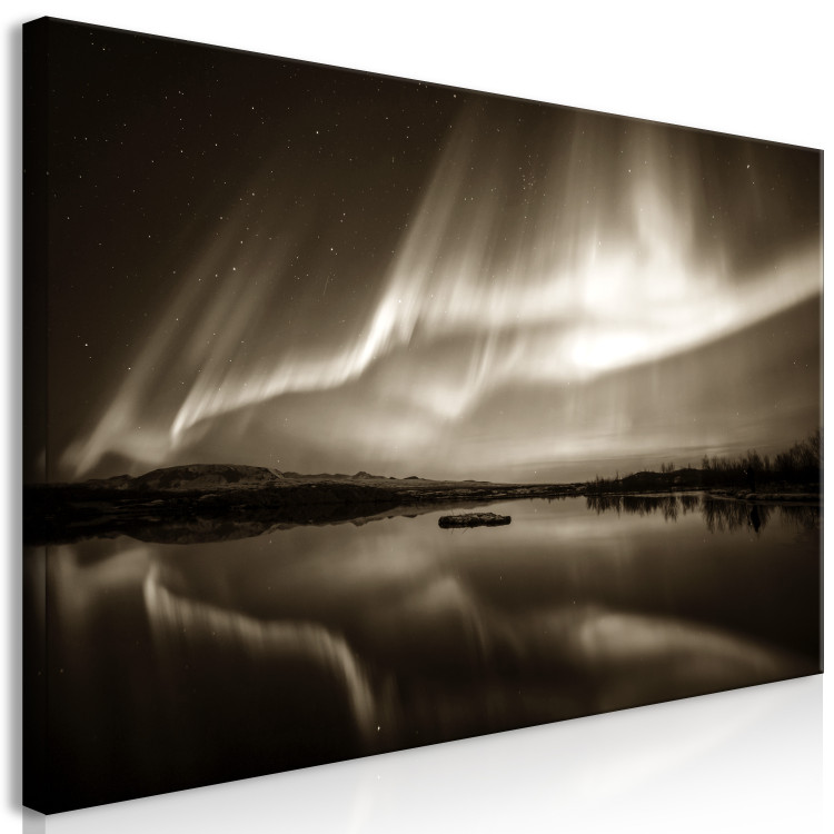 Large canvas print Lake in Sepia II [Large Format] 125538 additionalImage 3