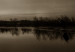 Large canvas print Lake in Sepia II [Large Format] 125538 additionalThumb 5