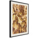Poster Autumn Aura - plant composition on a hedge in sepia motif 131838 additionalThumb 2
