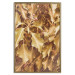 Poster Autumn Aura - plant composition on a hedge in sepia motif 131838 additionalThumb 21