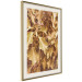 Poster Autumn Aura - plant composition on a hedge in sepia motif 131838 additionalThumb 3
