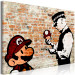 Large canvas print Caught Mario [Large Format] 137538 additionalThumb 3