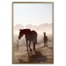 Poster Morning of Memories - landscape of running horses against a misty forest 138038 additionalThumb 4