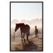 Poster Morning of Memories - landscape of running horses against a misty forest 138038 additionalThumb 5