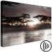 Canvas Print Acacia Trees (1-piece) Wide - sunset over calm water 142338 additionalThumb 6
