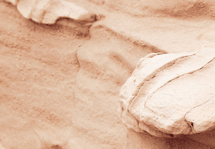 Wall Poster Rock Texture - Photo Showing a Fragment of a Sand Formation 145238 additionalImage 5
