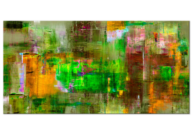 Large canvas print Green Land II [Large Format] 148938