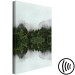 Canvas Waterside Landscape (1-piece) - mist and trees in a woodland scene 149638 additionalThumb 6