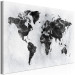 Large canvas print White and Black Map [Large Format] 150838 additionalThumb 3