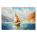 Wall Poster Travel by Ship - A Landscape Inspired by the Works of Claude Monet 151138