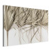 Canvas Boho palm - composition with dried palm leaves on a light background 151238 additionalThumb 2