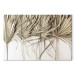 Canvas Boho palm - composition with dried palm leaves on a light background 151238
