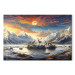 Canvas Eastern Taiga - A Phenomenal Winter Landscape of the Remote Wilderness 151538