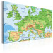Canvas Art Print Map of Europe 90238 additionalThumb 2