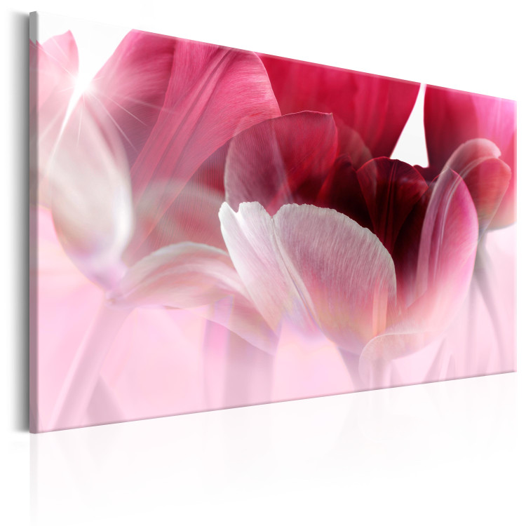Canvas Art Print Nature: Pink Tulips 98038 additionalImage 2