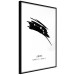 Poster Zodiac signs: Aries - black and white star constellation and texts 114848 additionalThumb 11